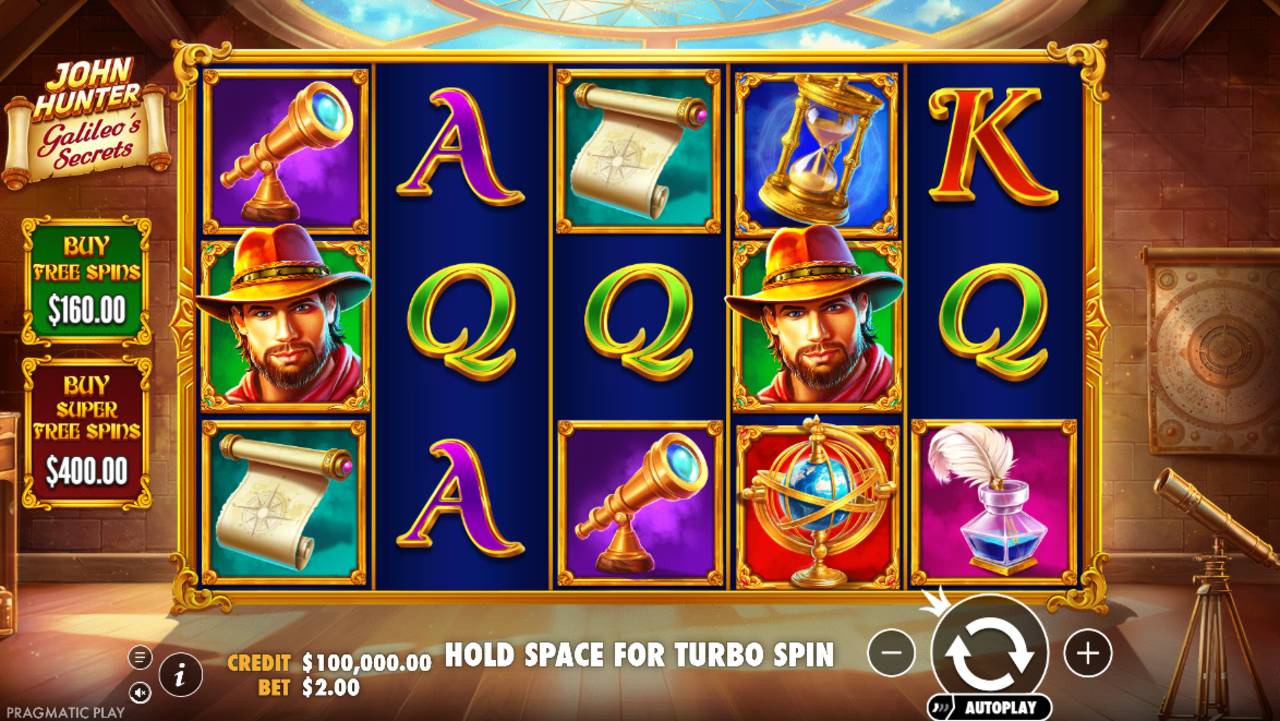 John Hunter And Galileo’s Secrets (Pragmatic Play) Image 2